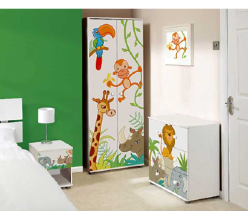 MẪU TỦ SẮT ĐỰNG QUẦN ÁO CHO BÉ