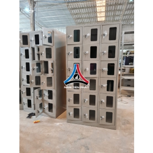Tủ locker 18 cánh mica 986-3K