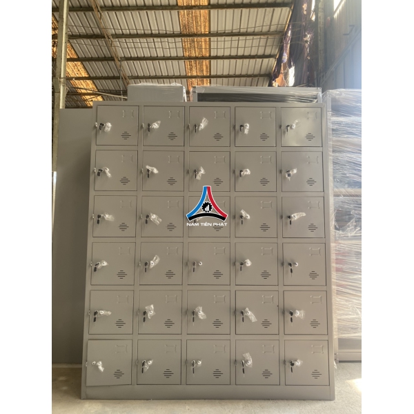 Tủ locker 30 ngăn 5 khoang 