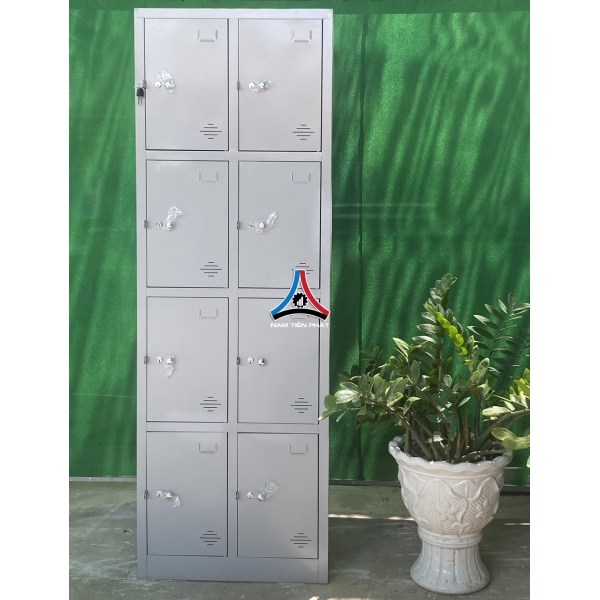 Tủ locker 8 ngăn 2 khoang 