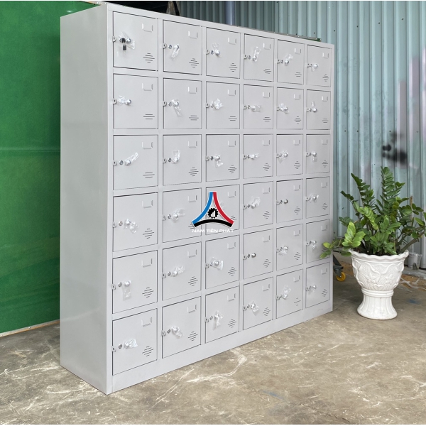 Tủ locker 36 ngăn 6 khoang 