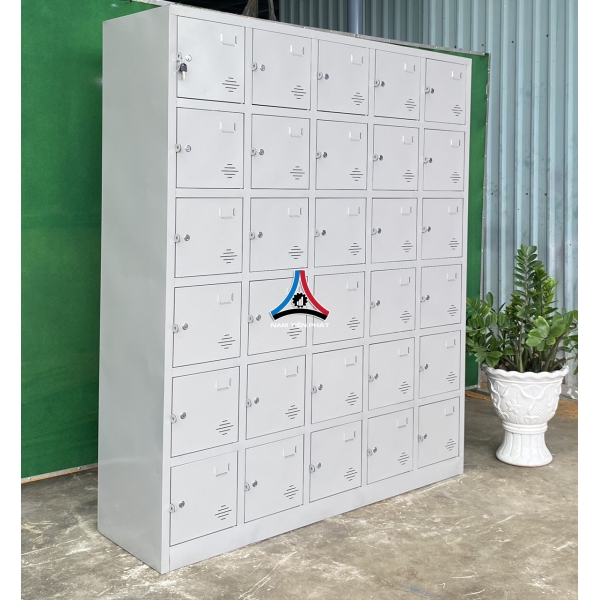 Tủ locker 30 ngăn 5 khoang 